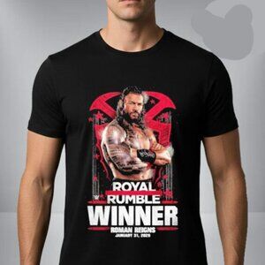 Roman Reigns Royal Rumble 2026 Winner January 31 T-Shirt